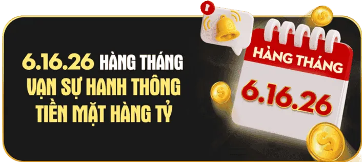 Thưởng chào mừng 23vin nổ hũ